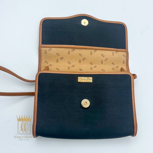 CHRISTIAN DIOR VINTAGE CROSSBODY BAG - Picture 9 of 13